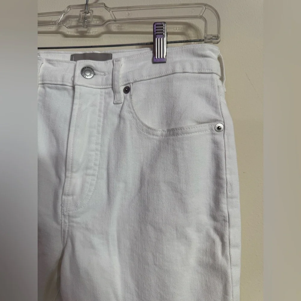 Everlane White High Rise Skinny Jeans Sz 28 - Picture 2 of 6